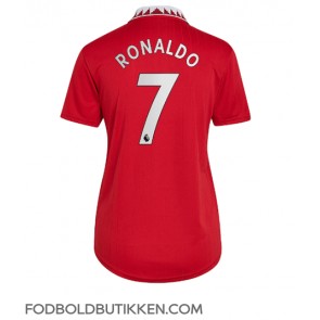 Manchester United Cristiano Ronaldo #7 Hjemmebanetrøje Dame 2022-23 Kortærmet
